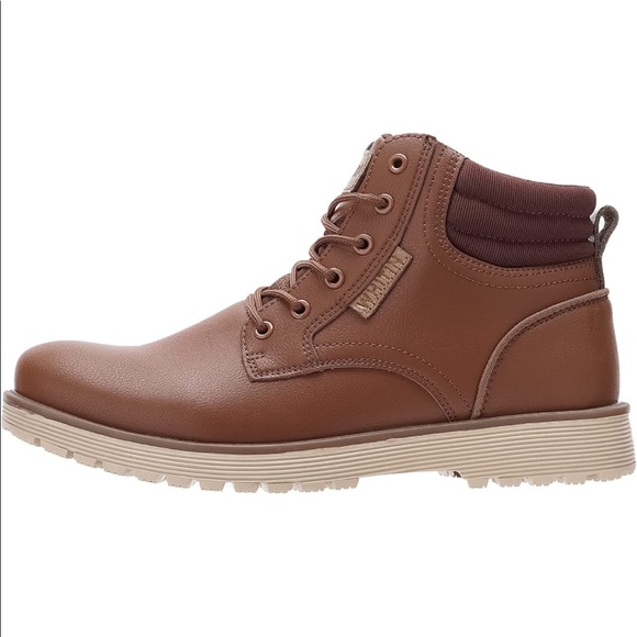 Light Brown Men\'s Waterproof Cold-Weather Boots